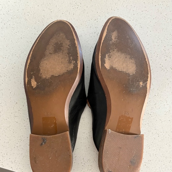 Madewell Women’s Black The Francis Skimmer Mules Flats Size 8.5 - Picture 3 of 3